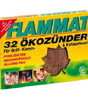 ***ACCENDIFUOCO  32 CUBI ECOLOGICO FLAMMAT