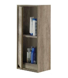 KIT PENSILE BAGNO DAKOTA 1 ANTA 30X26X74 ROVERE NORDIK