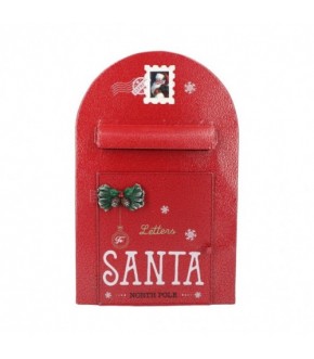 CASSETTA POSTALE COL. BIANCO/ROSSA CM.24,5x12x38