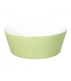 CIOTOLA VERDE SET 2 PZ NEW BONE CHINA CM.17,5x6,5h