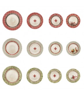 SERVIZIO TAVOLA 18PZ. CANTICO NEW BONE CHINA