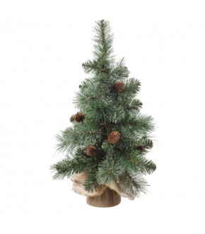 ALBERO NATALE C/PIGNE DIAM30XH62
